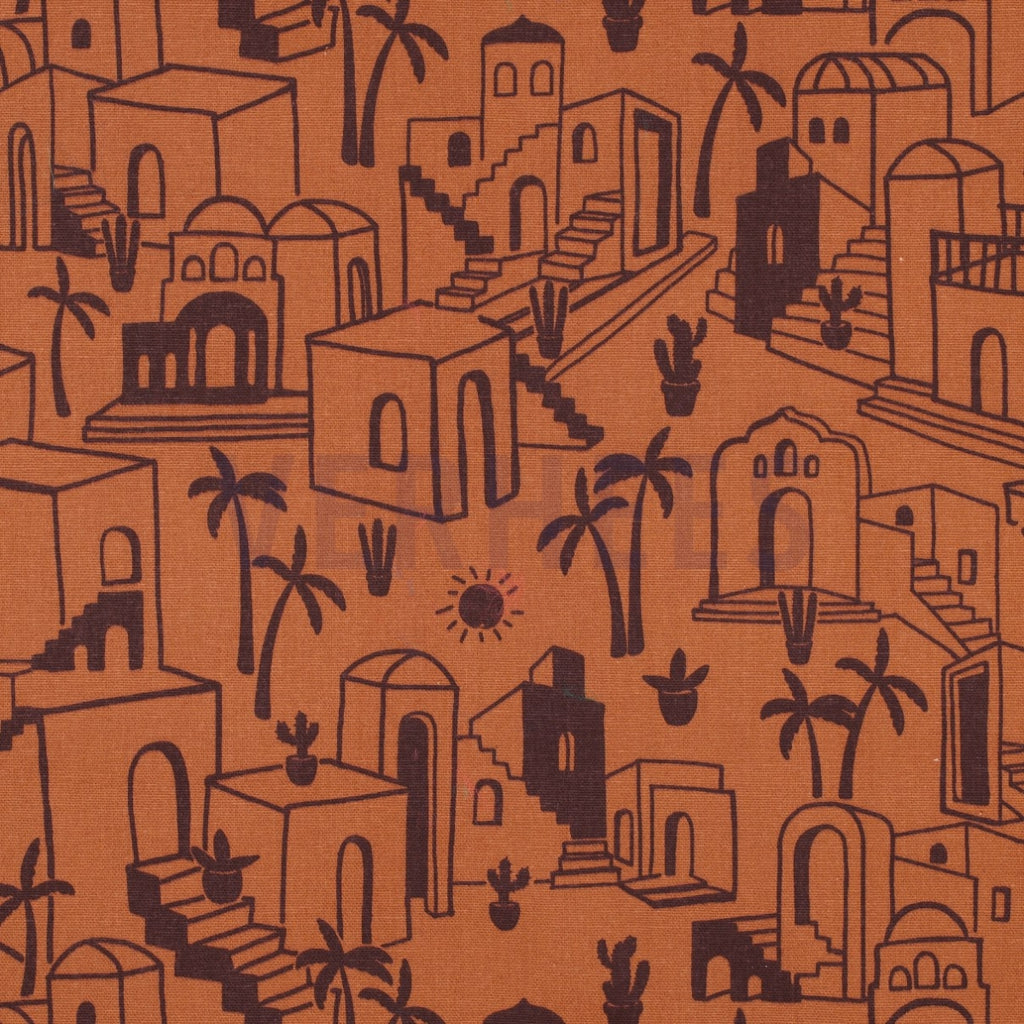 Canvas tropical cottages