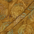 Crafted batik cotton oker