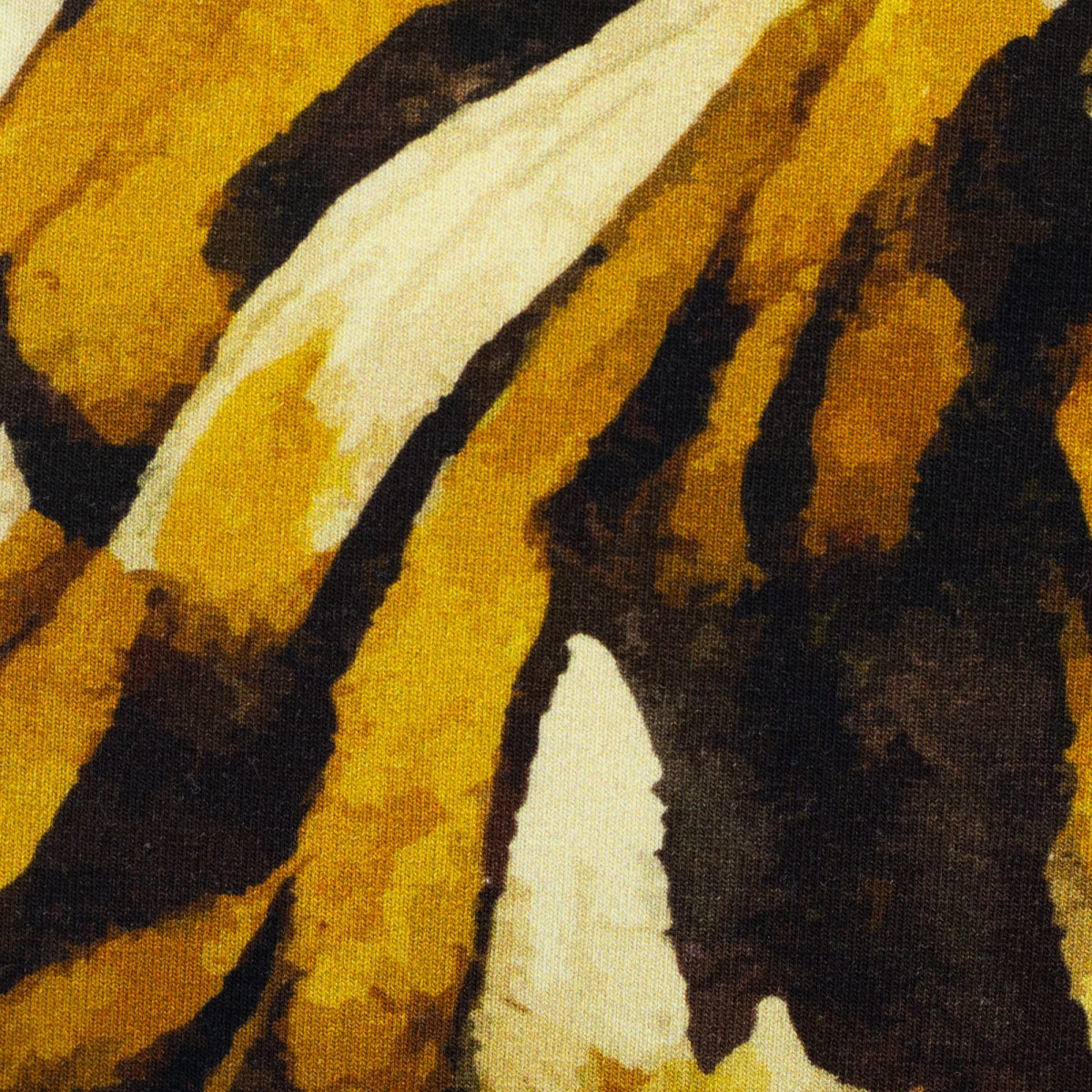 Kairo – French terry  modal - Graphic, ochre