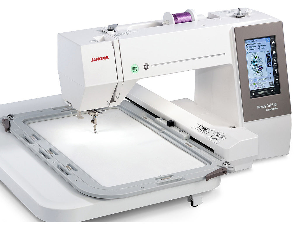 Janome Memory Craft 550SE (actie t/m 31 oktober)