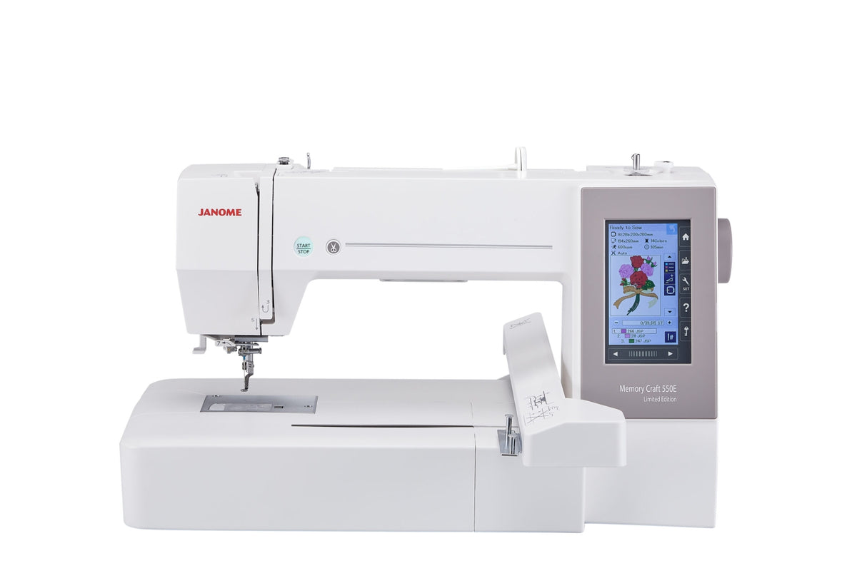 Janome Memory Craft 550SE (actie t/m 31 oktober)