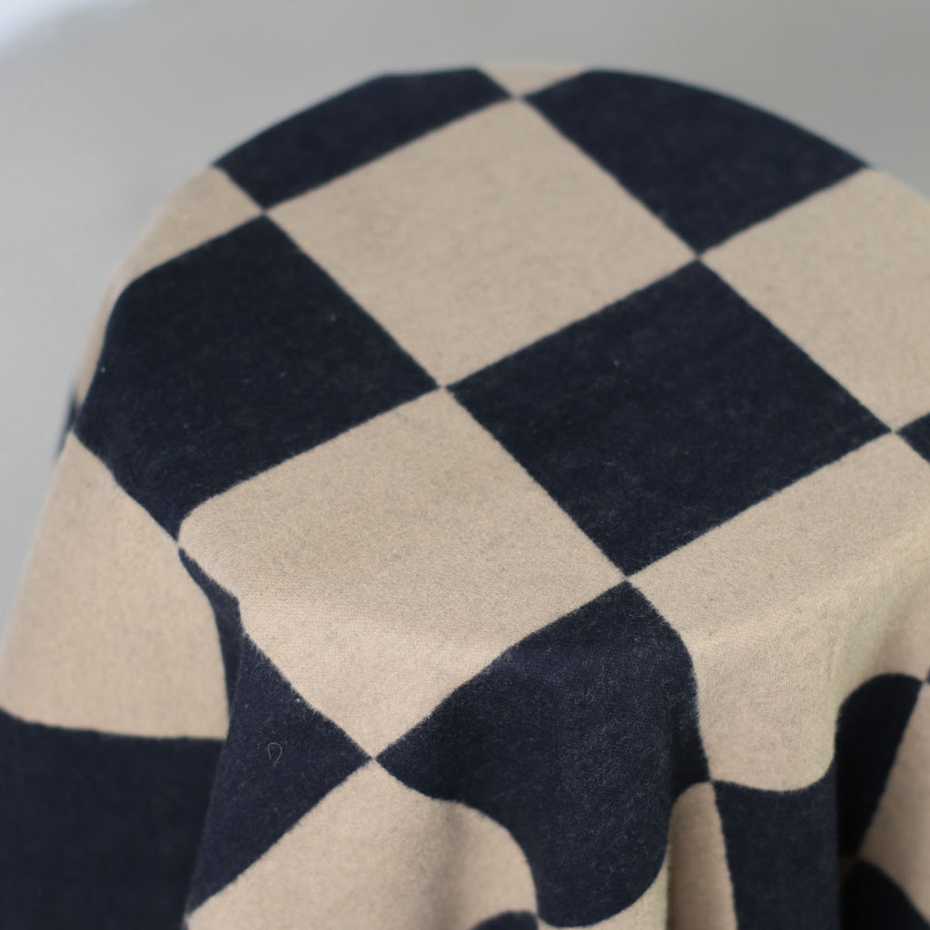 Mind the maker - ORGANIC BRUSHED SQUARE KNIT