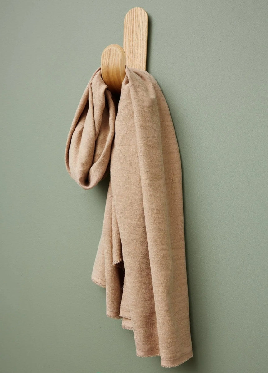 Hoya (Jacquard linnen blend) - Warm Sand