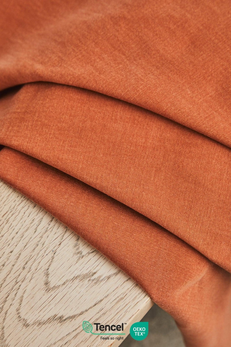 Sera (Weighty cotton blend) - Rust