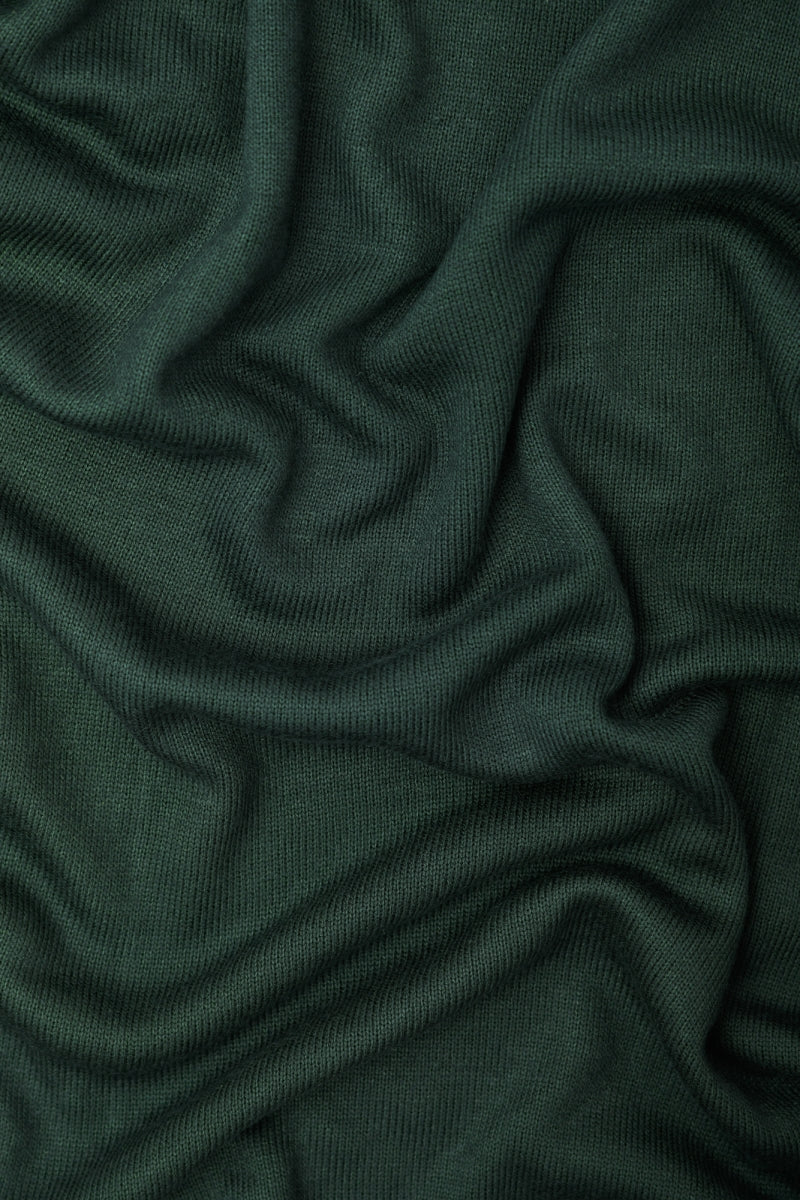 Soft Lima Knit - Deep Green