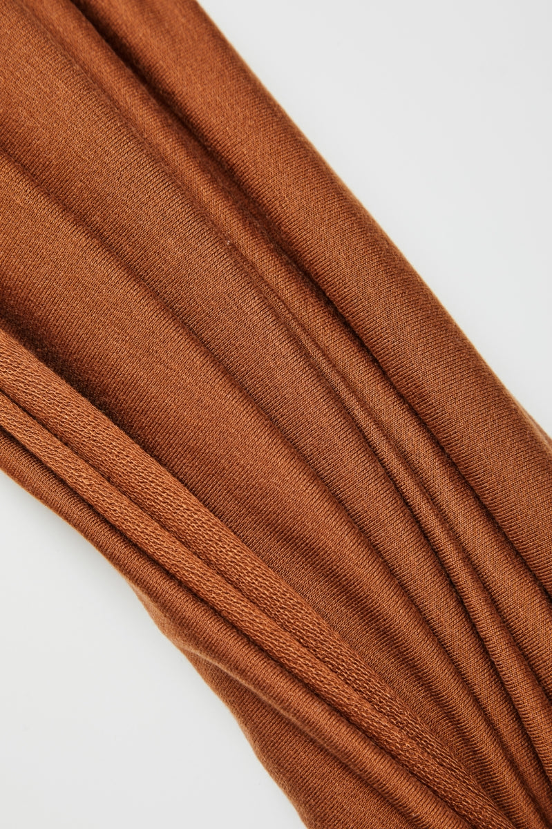 LIGHT TERRY SWEAT - Pecan