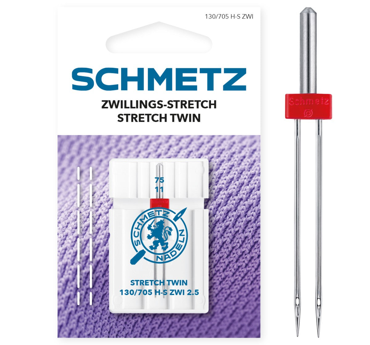 Schmetz stretch tweeling 2,5