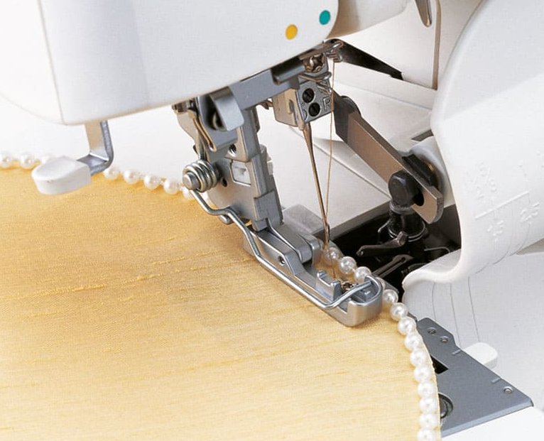 Juki overlock parelbandvoet (gebogen)
