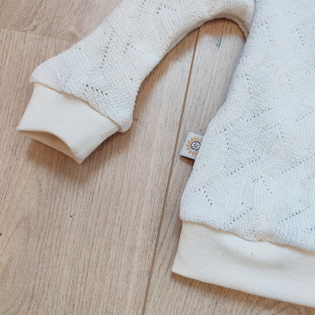 Trui fantasy knit naturel